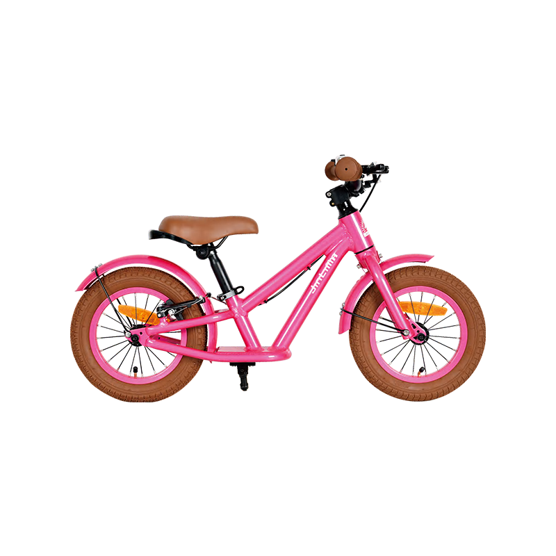 Hyb-004 12 "Mataas na lakas Maliwanag na Pink Aluminum Alloy Kids Balanse Bike Lightweight