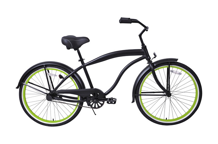 Ipinakikilala ng Lady Beach Cruiser Bike ang Mga Detalye ng Long-Distance Cycling
